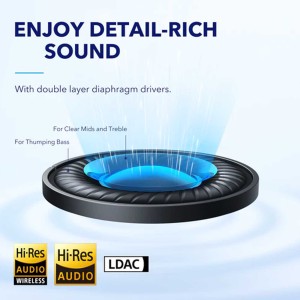 هدفون بی سیم انکر مدل SPACE Q45 A3040